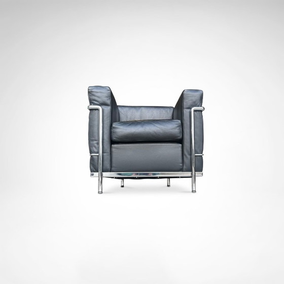 Poltrona LC2 di Le Corbusier e altri per Cassina, anni '90. – Poltrone, Metal, Leather (photo 3 of 11)