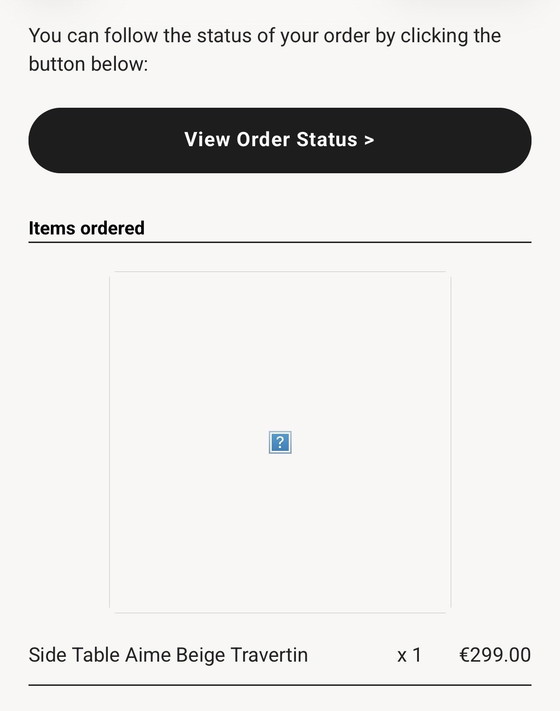 Image 1 of Super beautiful Travertine side/coffee table