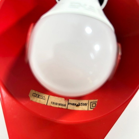 Image 1 of Lampada da tavolo postmoderna tricolore di Hema, anni '80