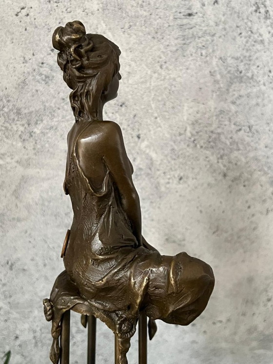 Image 1 of Wunderschöne Bronzestatue