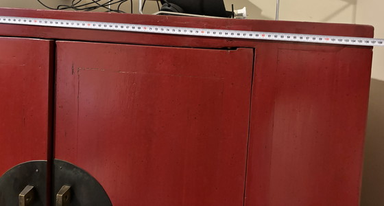 Image 1 of Antique Chinese bridal cabinet