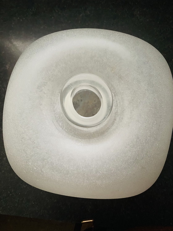 Image 1 of Vierkante glazen vaas