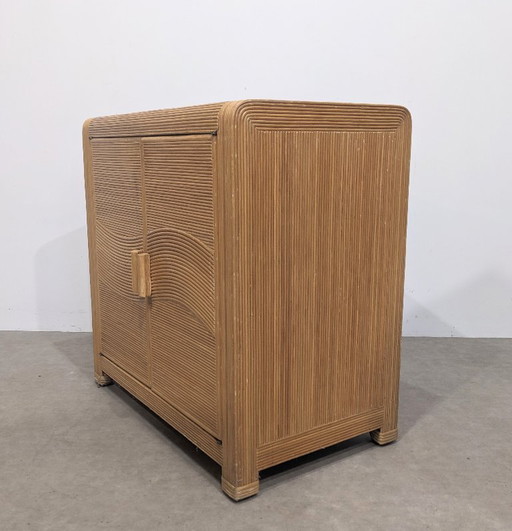 Mobiletto in rattan italiano da 80′