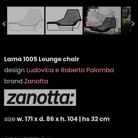 Chaise longue LAMA Outdoor by ZANOTTA – Metal, Aluminium (photo 6 of 6)