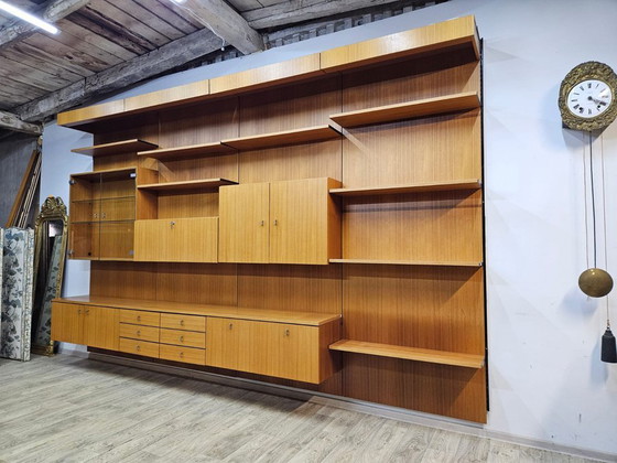 Scaffale modulare in teak modello Butler, Germania, anni '70 – Scaffali a muro, Mid Century Modern (photo 10 of 27)