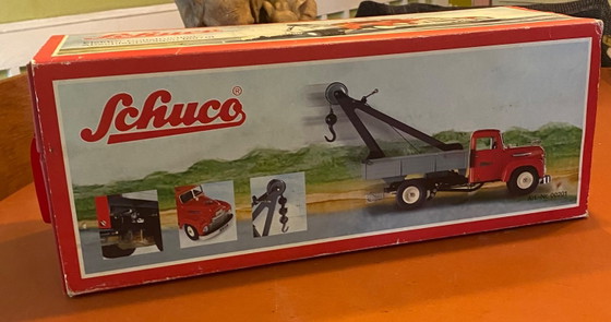 Schuco 7070 Electro-Construction Abschleppwagen – Cadeaus, Metal (photo 8 of 15)