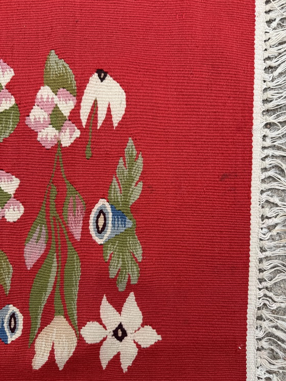 Image 1 of Roemeens Kilim-tapijt uit de jaren 1950