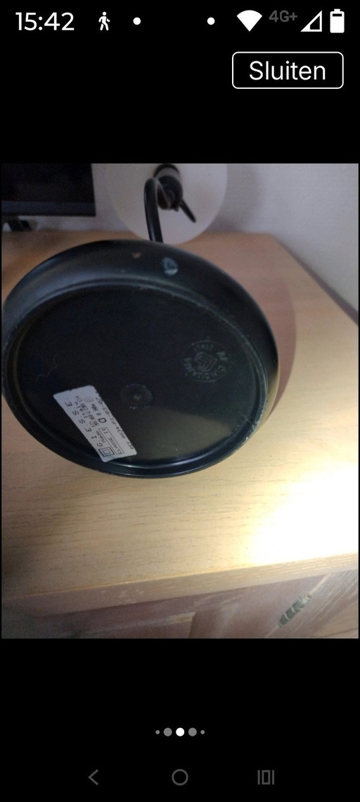 Vintage Italian Design Table Lamp – Giesse AF Cinquanta – Memphis Style