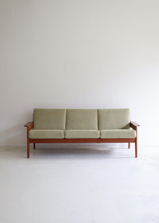 3-seater sofa Arne Wahl Iversen for Komfort, 1950s/60s