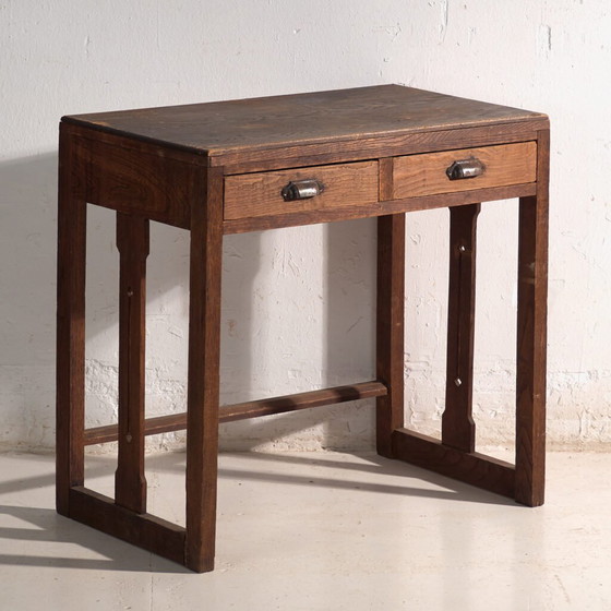 Antiker japanischer Konsolentisch aus Holz – Japan, circa 1930 – Schreibtisch, Iron (photo 4 of 40)