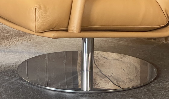 Image 1 of Leolux Kudo sedia girevole Ceras Brandy