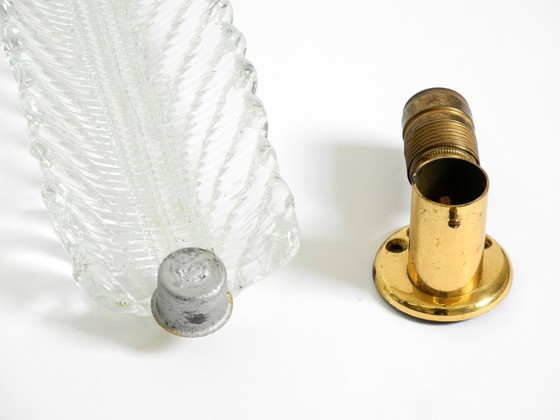 Image 1 of Sehr seltene originale italienische Wandleuchte aus Muranoglas von Barovier & Toso im Mid-Century-Modern-Stil
