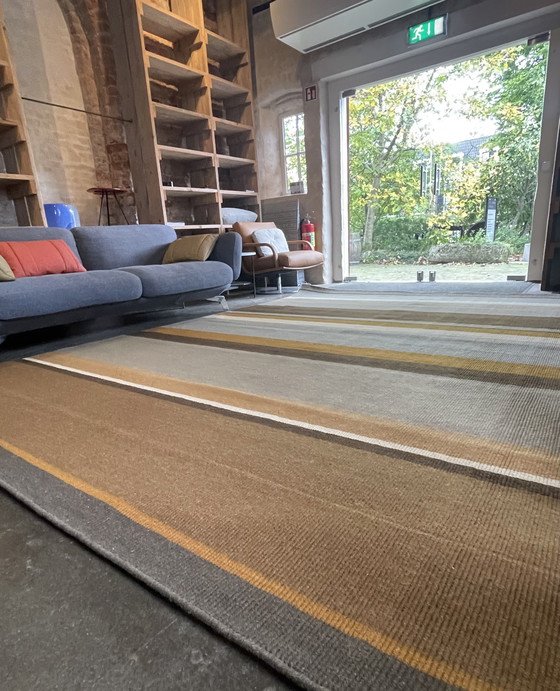 Image 1 of New Brink and Campman Artisan Stack Ochre carpet