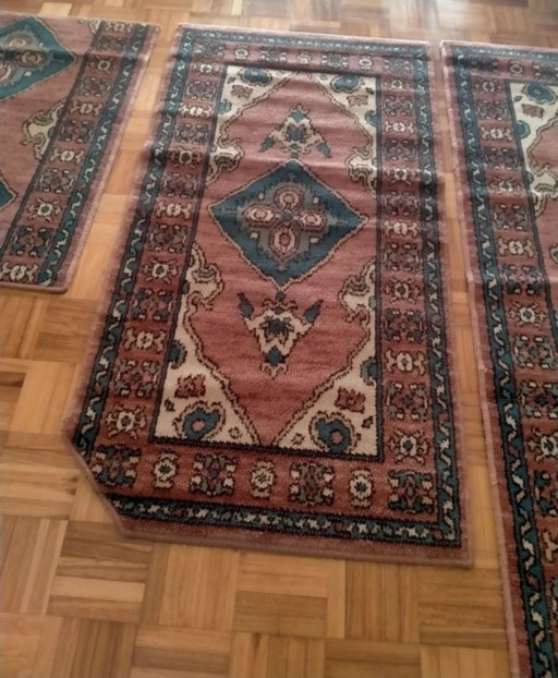 Traditioneel Kaukasisch Centraal Tapijt – Pure Wol (135 x 70 cm)