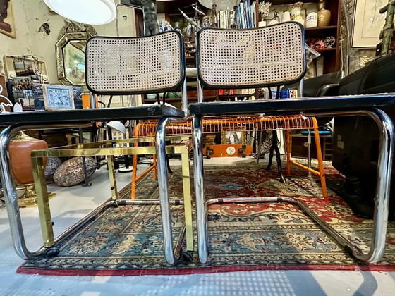 Image 1 of Ein Paar Cesca B32 Stühle von Marcel Breuer