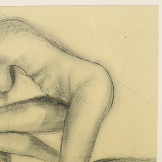 Image 1 of Kohlezeichnung einer nackten Frau
