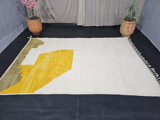 Image 1 of Handgemaakt Berber Beni Ouraine tapijt, traditionele stijl, formaat 1,5/2,5 m