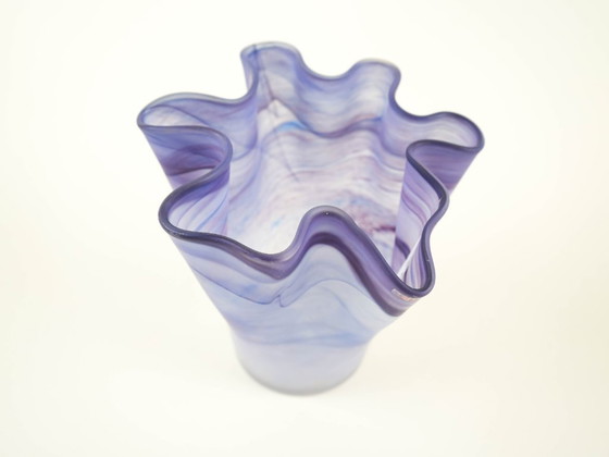 Image 1 of Purple tulip vase, Danish design, 1970s, made in Denmark