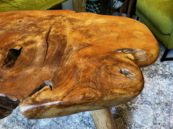 Image 1 of Solid teak wood Japandi root table
Unique handmade coffee table