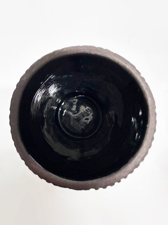 Handbeschilderde set met sinaasappelsap en water. Frankrijk, jaren 60. – Henri Cimal, Glazen & Karaffen (photo 15 of 15)
