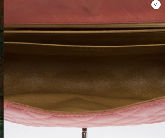 Image 1 of Borsa CHANEL Timeless/Classique in cuoio rosa - 100658