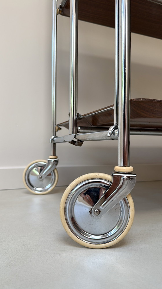 Image 1 of Carrello/carrello di servizio vintage Gerlinol Dinett