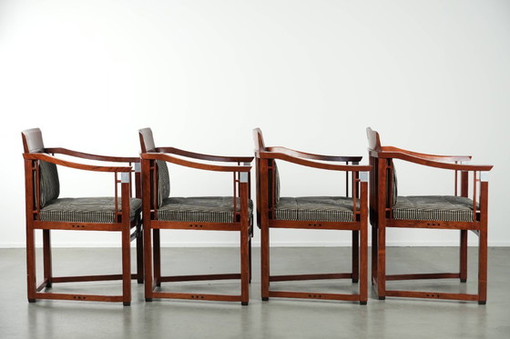 Image 1 of 4 x Fabric Schuitema designer dining chair with armrests from the Decoforma series