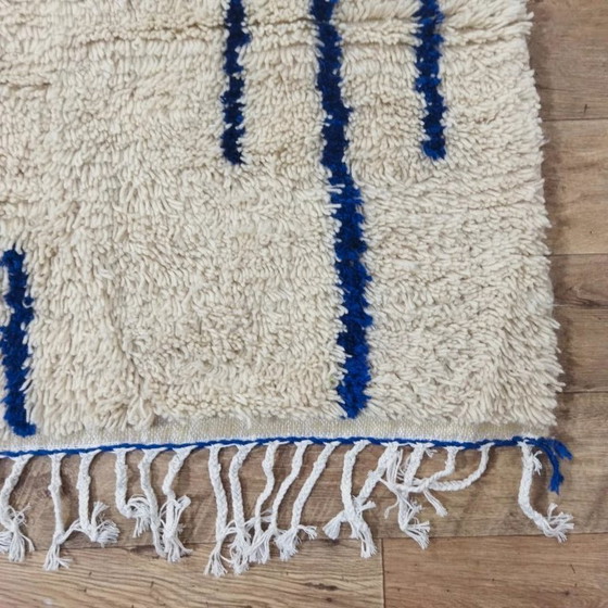 Image 1 of Azilal Wollteppich – Berber-Symbole, handgefertigt (137×100 cm)