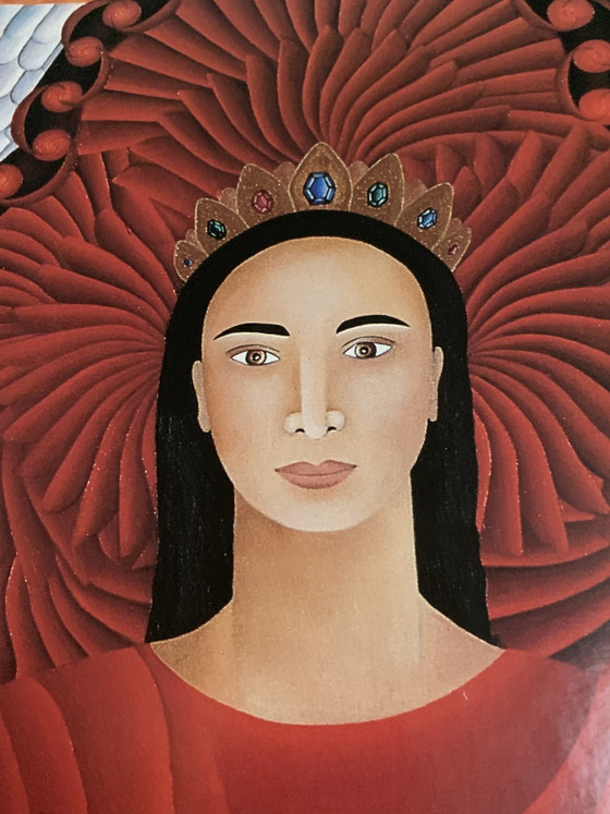 Image 1 of Unique framed art reproduction