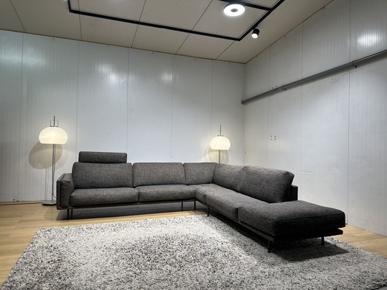 Image 1 of NEW STATE Leolux Bellice Corner Sofa with 4 Year Warranty - Brown/Gray