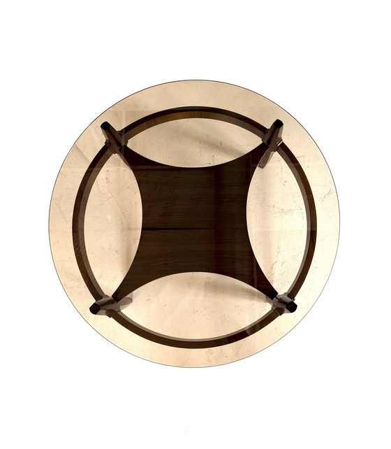 Image 1 of Tavolino da caffè vintage in noce, anni '60