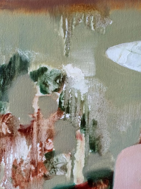 Original Oil Painting Abstract Figurative Girl Fruit – Paintings & Drawings, Canvas (photo 4 of 10)