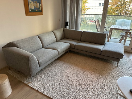 Divano angolare grigio in tessuto, Pode, Divani angolari, Tessile, Metallo, Modern (foto 3 di 7)