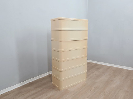 Image 1 of Kartell 4963 modular storage system by Olaf Von Bohr 1970s