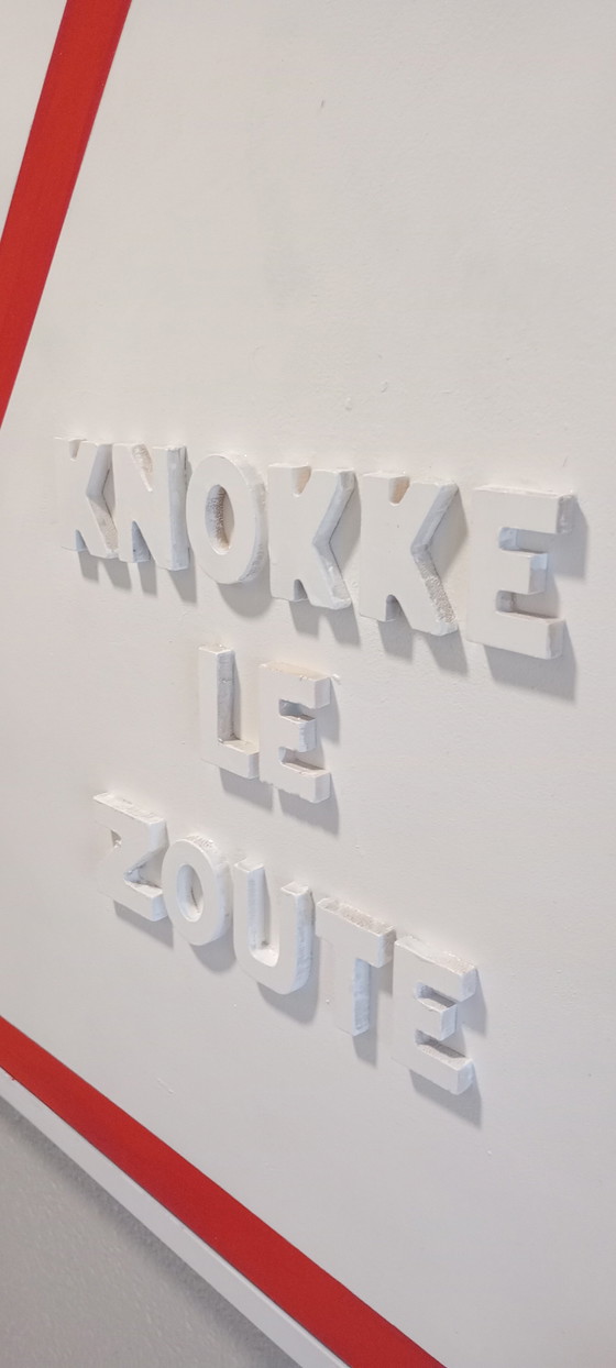 Image 1 of Knokke le Zoute technique mixte sur bois par Alfie