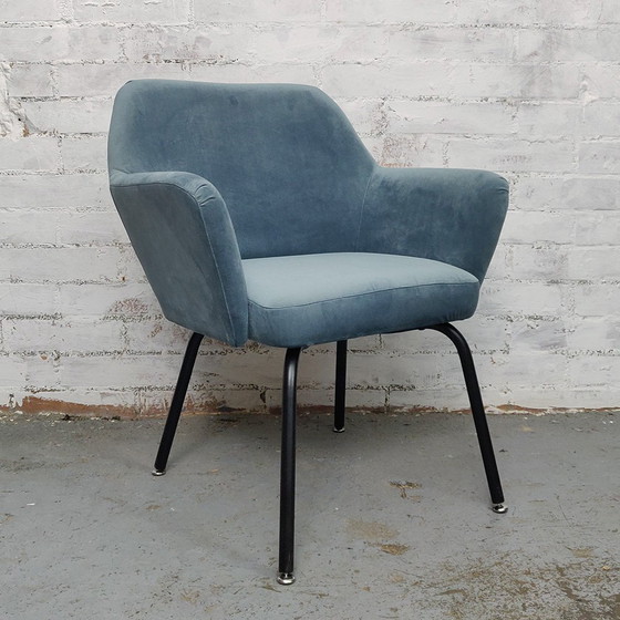 Image 1 of Velvet Armchair, 1960s