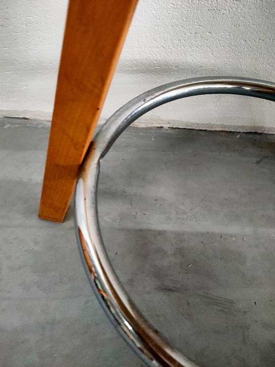 Image 1 of Vintage swivel stool/work stool piano stool potter's stool