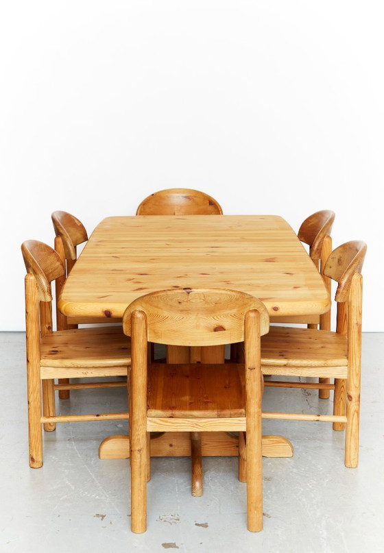 Image 1 of Esszimmerset von Rainer Daumiller für Hirtshals Sawmill, 1970er, 9er Set