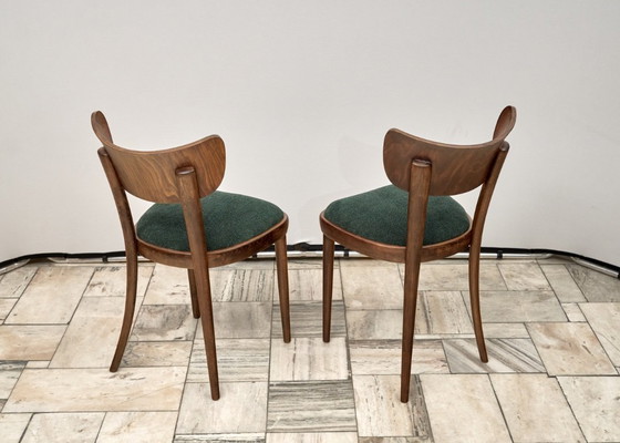 Image 1 of Satz von 4 Thonet-Stühlen, 1950er Jahre, Tschechoslowakei