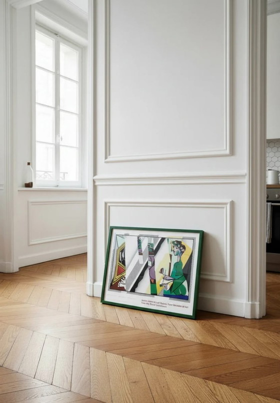 Roy Lichtenstein (1923-1997), Réflexions sur un intérieur avec une fille en dessin, 1990, Copyright Estate (photo 3 of 10)