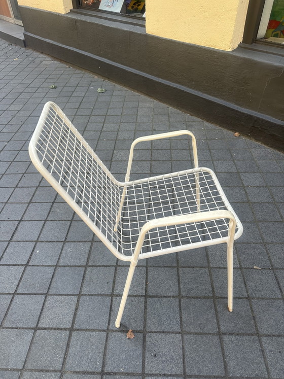 Image 1 of 4 Vintage wire garden chairs