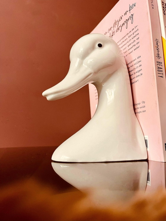 Fermacarte anatra in ceramica - anni '80 – Oggetti decorativi (photo 7 of 8)