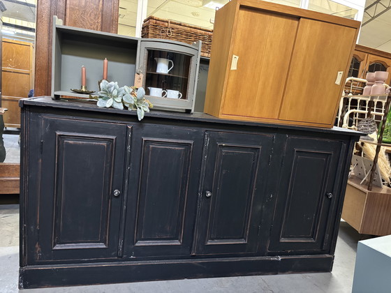 Image 1 of Vintage sideboard / school cabinet