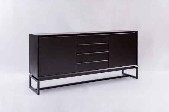 Image 1 of Skandinavisches Design Sideboard Schwarz