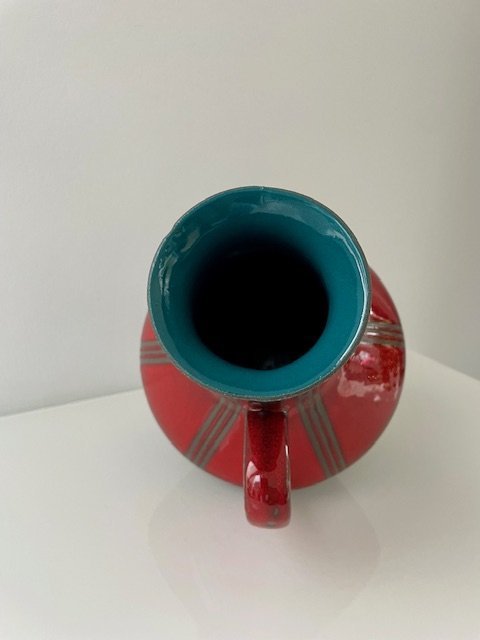 Image 1 of Statement Piece: Vintage Fat Lava Vaas van Carstens Tönnieshof
