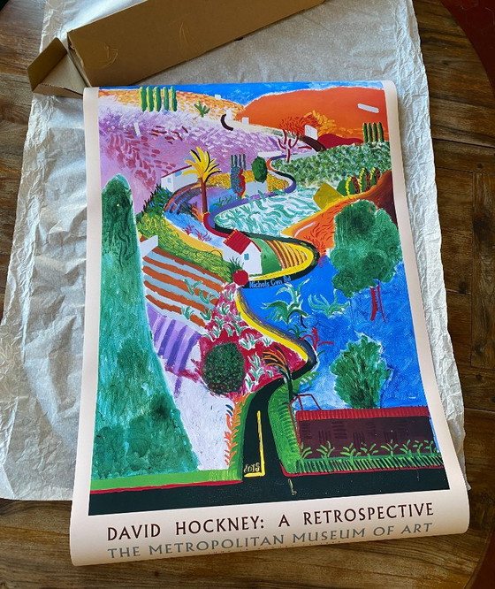 Nichols Canyon - David Hockney 1971 - Poster 61 × 91 cm – Paper (photo 9 of 10)