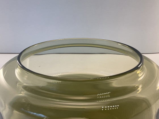 Image 1 of Pot de conservation Blåtopp par Willy Johansson pour Hadeland Glassverk