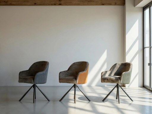 Borgia (3er-Set) – RT Design, eetkamerstoelen