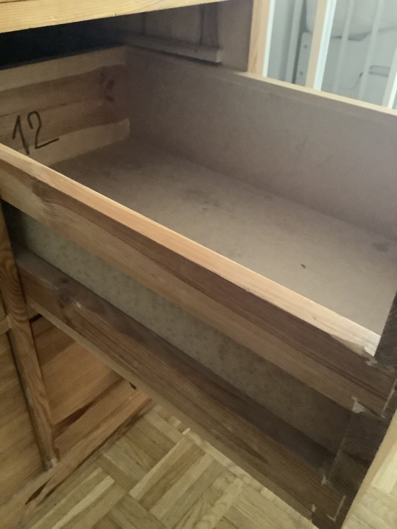 Archivador de catálogo antiguo, archivador de madera maciza. – Archivadores, Wood (photo 8 of 8)