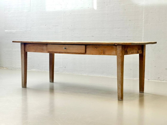 Image 1 of Large country-style coffee table, 1960s